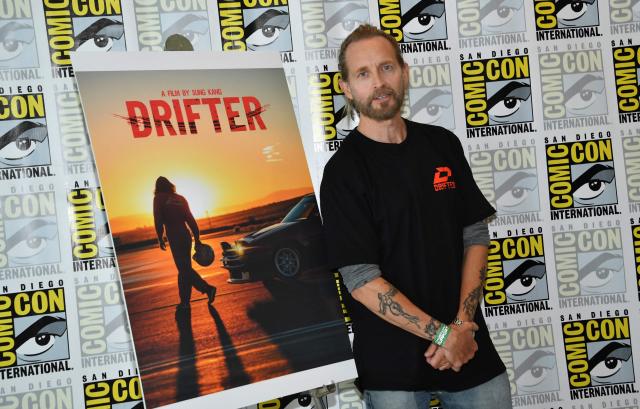 US actor Grant Sullivan attends “Drifter” press line during Comic Con International in San Diego on July 23, 2026. (Photo by Chris DELMAS / AFP)
