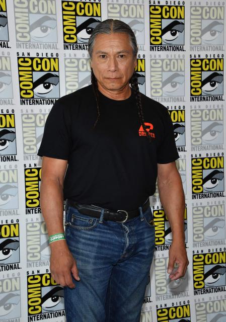 US actor Gregory Cruz attends “Drifter” press line during Comic Con International in San Diego on July 23, 2026. (Photo by Chris DELMAS / AFP)