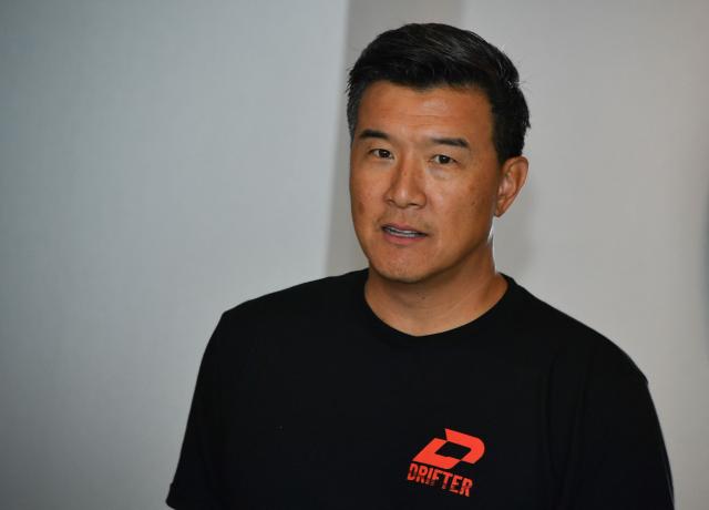 US producer Brian Yang attends “Drifter” press line during Comic Con International in San Diego on July 23, 2026. (Photo by Chris DELMAS / AFP)