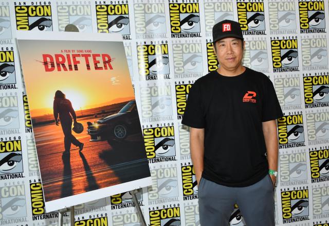 US co-writer and producer Ted Chung attends “Drifter” press line during Comic Con International in San Diego on July 23, 2026. (Photo by Chris DELMAS / AFP)