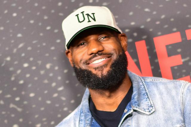 (FILES) US professional basketball player LeBron James attends the Los Angeles premiere of Netflix's "Starting 5" at the Egyptian Theatre in Hollywood, California, on September 23, 2024. LeBron James announced on July 24, 2026 he will play for the Philadelphia 76ers next season, with the 41-year-old NBA superstar hoping to transform another franchise into a championship team. (Photo by VALERIE MACON / AFP)