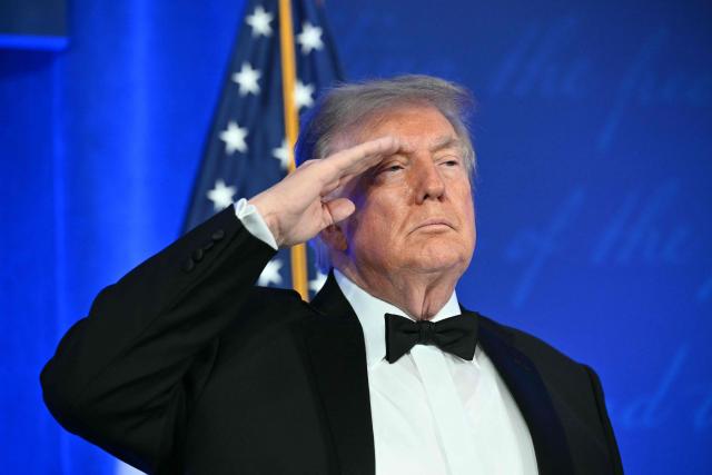 US President Donald Trump attends the 2026 White House Correspondents' Association (WHCA) Dinner at the Waldorf Astoria in Washington, DC, on July 24, 2026. The 2026 WHCA Dinner was originally scheduled for April 25 at the Washington Hilton, but was rescheduled and relocated after an alleged gunman breached security. (Photo by Mandel NGAN / AFP)