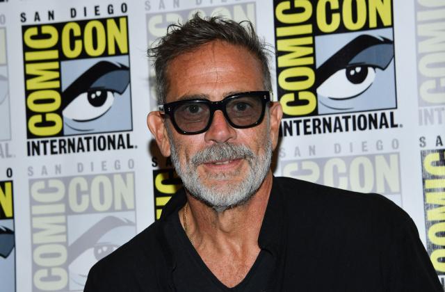 US actor Jeffrey Dean Morgan attends the press conference for AMC's "The Walking Dead: Dead City" Season 3 during Comic Con International in San Diego on July 24, 2026. (Photo by Chris DELMAS / AFP)