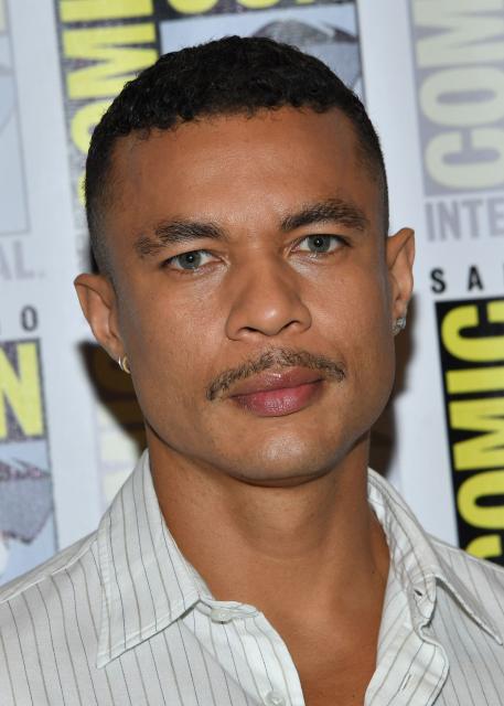 Puerto Rican actor Ismael Cruz Cordova attends Prime Video's "The Lord Of The Rings: The Rings Of Power" press line during Comic Con International in San Diego on July 24, 2026. (Photo by Chris DELMAS / AFP)