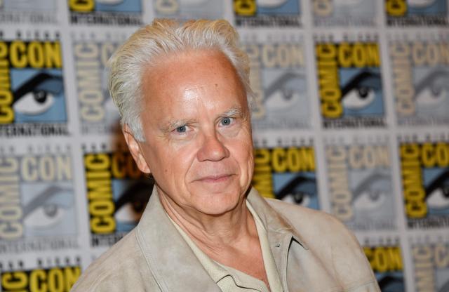 US actor Tim Robbins attends Apple TV's press line during Comic-Con International in San Diego on July 25, 2026. (Photo by Chris DELMAS / AFP)