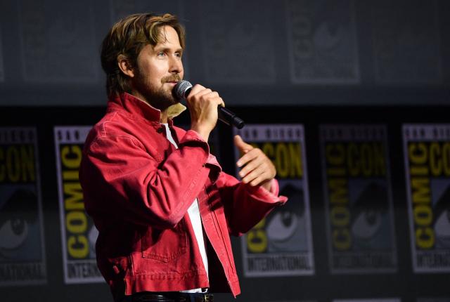 Canadian actor Ryan Gosling attends the Marvel panel during Comic-Con International in San Diego, California, on July 25, 2026. (Photo by Chris DELMAS / AFP)