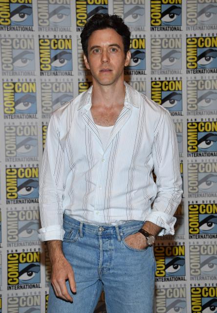 Australian actor Ashley Zukerman attends Apple TV’s press room during Comic-Con International in San Diego, California, on July 25, 2026. (Photo by Chris DELMAS / AFP)
