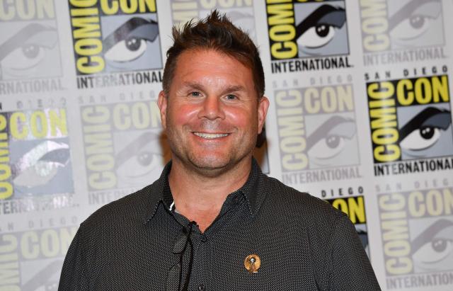 Rod Roddenberry, CEO of Roddenberry Entertainment, attends Star Trek 60th-anniversary tribute press room during Comic-Con International in San Diego, California, on July 25, 2026. (Photo by Chris DELMAS / AFP)