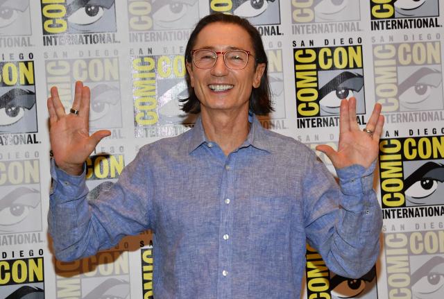 British actor Dominic Keating attends Star Trek 60th-anniversary tribute press room during Comic-Con International in San Diego, California, on July 25, 2026. (Photo by Chris DELMAS / AFP)