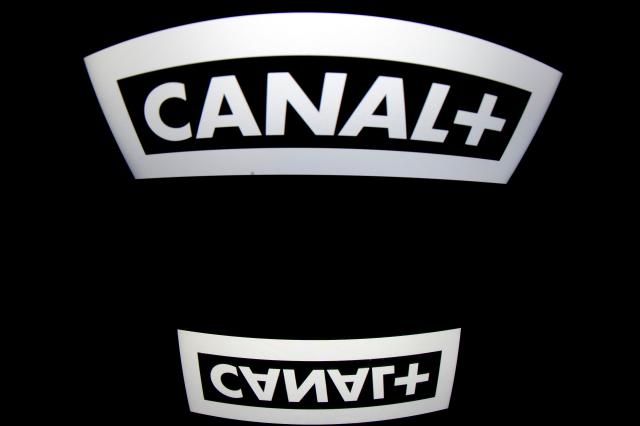 (FILES) The French television channel 'Canal Plus' (Canal+) logo, is displayed on a tablet screen, on December 29, 2012 in Paris. AFP PHOTO / LIONEL BONAVENTURE. The Canal+ Group will invest nearly one billion euros between 2028 and 2032 in French and European cinema, its chief executive Maxime Saada announced on July 27, 2026 on the social media platform X, following an agreement with industry organisations. (Photo by Lionel BONAVENTURE / AFP)