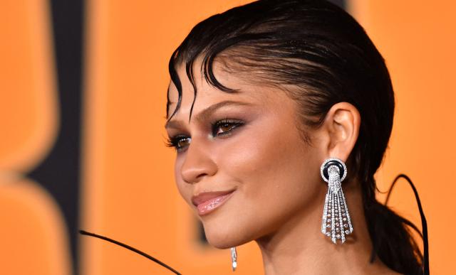US actress, singer Zendaya attends the premiere of Columbia Pictures' "Spider-Man: Brand New Day" at the Dolby Theatre in Hollywood, California, on July 27, 2026. (Photo by Chris Delmas / AFP)
