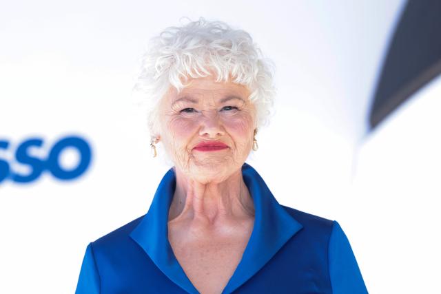 English actress Annette Badland attends the premiere of Apple TV's "Ted Lasso" season 4 at the Academy Museum of Motion Pictures in Los Angeles, California on July 27, 2026. (Photo by VALERIE MACON / AFP)