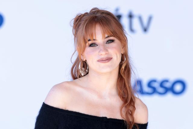Actress Aisling Sharkey attends the premiere of Apple TV's "Ted Lasso" season 4 at the Academy Museum of Motion Pictures in Los Angeles, California on July 27, 2026. (Photo by VALERIE MACON / AFP)