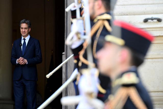 Britain's Foreign Secretary Ed Miliband leaves after meeting with his French counterpart during a visit to the Quai d'Orsay in Paris on July 29, 2026. (Photo by Leon Neal / POOL / AFP)