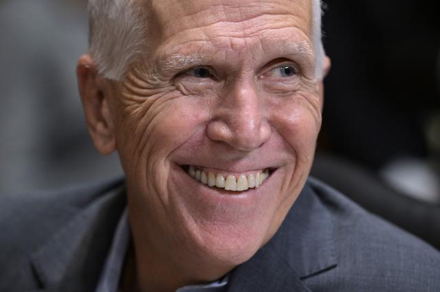 US Senator Thom Tillis, Republican from North Carolina, attends a Senate Finance Committee hearing on Capitol Hill in Washington, DC, on July 30, 2026. According to US media reports, Republican Senators John Cornyn and Thom Tillis have said they still don't have everything they need from acting US Attorney General Todd Blanche in order to move forward in favor of his nomination. (Photo by Oliver Contreras / AFP)