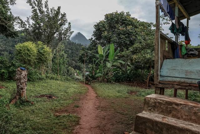 A general view of Sao Jose near Santo Antonio, in Principe Island in Sao Tome and Principe on August 3, 2026. (Photo by Daniel BELOUMOU OLOMO / AFP)