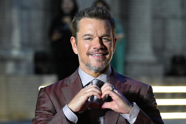 US actor Matt Damon poses at a red carpet event for the film 'The Odyssey' in Seoul on August 4, 2026, ahead of its opening on August 5. (Photo by GREG BAKER / AFP)