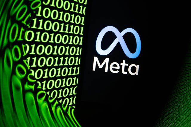 (FILES) This illustration photograph shows the logo of the US multinational technology company Meta displayed on a smartphone in Mulhouse, eastern France, on February 11, 2026. A judge of the US state of New Mexico on August 5, 2026, ordered Meta to pay more than half a billion dollars over five years, ruling in favor of the state's claims that the social media giant created a "public nuisance" and harmed children. Meta was previously ordered to pay $375 million in damages to New Mexico in March 2026 when a jury found the company liable for endangering children by making them vulnerable to predators on its platforms, among other harms. (Photo by SEBASTIEN BOZON / AFP)