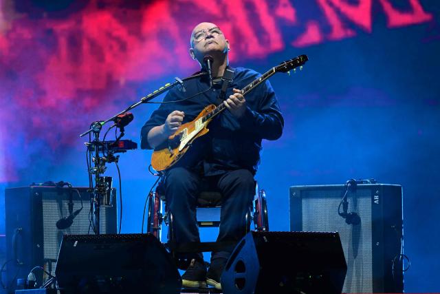 Brazilian singer and guitarist Herbert Vianna from the rock band Os Paralamas do Sucesso performs during the 2026 Doce Maravilha Festival in Rio de Janeiro, Brazil on August 9, 2026. (Photo by Pablo PORCIUNCULA / AFP)