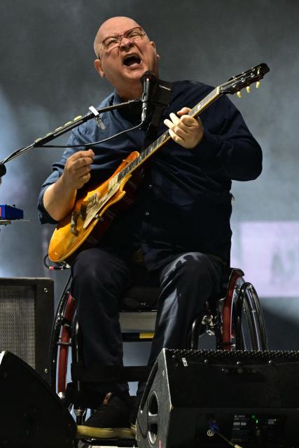 Brazilian singer and guitarist Herbert Vianna from the rock band Os Paralamas do Sucesso performs during the 2026 Doce Maravilha Festival in Rio de Janeiro, Brazil on August 9, 2026. (Photo by Pablo PORCIUNCULA / AFP)