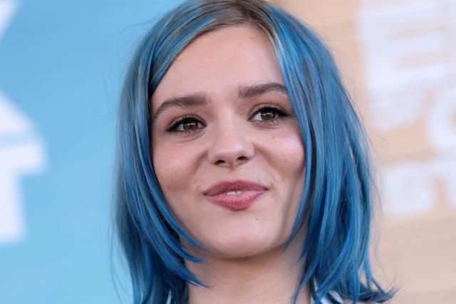 Canadian actress Maisy Stella attends the world premiere of "The End of Oak Street" at the Steven J. Ross Theater in Burbank, California, on August 9, 2026. (Photo by VALERIE MACON / AFP)