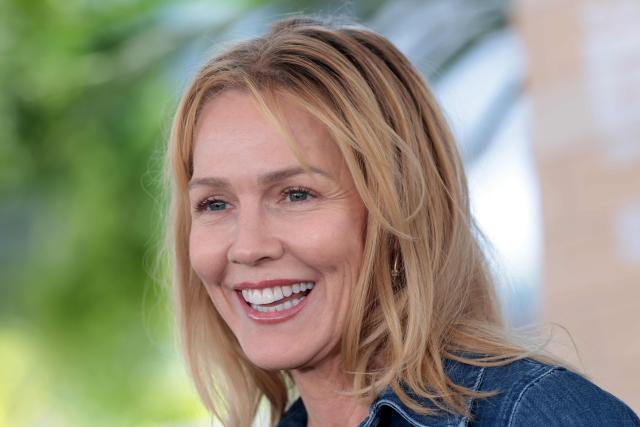 US actress Jennie Garth attends the world premiere of "The End of Oak Street" at the Steven J. Ross Theater in Burbank, California, on August 9, 2026. (Photo by VALERIE MACON / AFP)