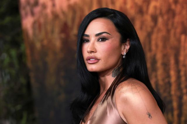 US actress, singer and songwriter Demi Lovato attends Disney's "Camp Rock 3" premiere at The Walt Disney Studio Lot in Burbank, California, on August 10, 2026. (Photo by VALERIE MACON / AFP)