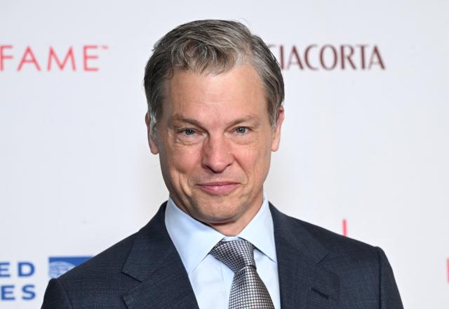 Netflix Co-CEO Greg Peters attends the 28th Television Academy Hall of Fame ceremony at LA Live in Los Angeles on August 13, 2026. (Photo by LISA O'CONNOR / AFP)