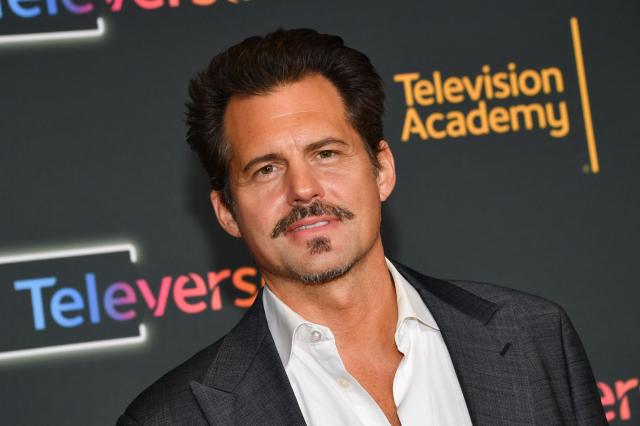 US actor Kristoffer Polaha attends the Television Academy's Inaugural Televerse Festival at JW Marriott LA Live in Los Angeles on August 14, 2026. (Photo by Chris Delmas / AFP)