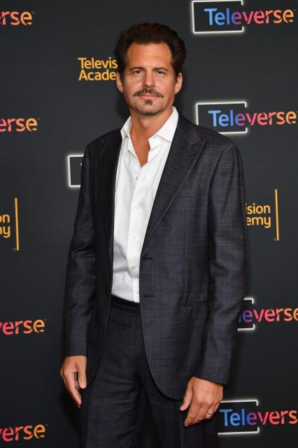 US actor Kristoffer Polaha attends the Television Academy's Inaugural Televerse Festival at JW Marriott LA Live in Los Angeles on August 14, 2026. (Photo by Chris Delmas / AFP)