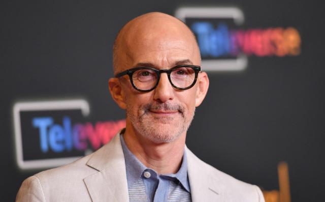 US writer/director Jim Rash attends the Television Academy's Inaugural Televerse Festival at JW Marriott LA Live in Los Angeles on August 15, 2026. (Photo by Chris Delmas / AFP)