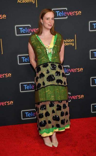 US actress Hannah Einbeinder attends the Television Academy's Inaugural Televerse Festival at JW Marriott LA Live in Los Angeles on August 15, 2026. (Photo by Chris Delmas / AFP)