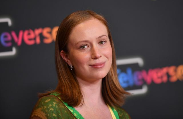 US actress Hannah Einbeinder attends the Television Academy's Inaugural Televerse Festival at JW Marriott LA Live in Los Angeles on August 15, 2026. (Photo by Chris Delmas / AFP)