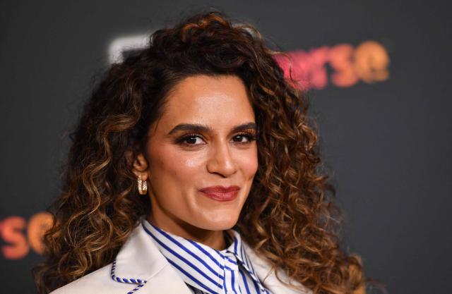 Iranian-US actress Sepideh Moafi attends the Television Academy's Inaugural Televerse Festival at JW Marriott LA Live in Los Angeles on August 15, 2026. (Photo by Chris Delmas / AFP)