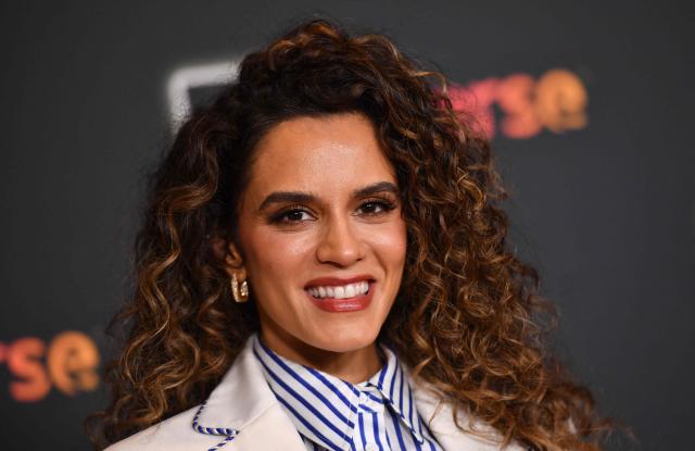 Iranian-US actress Sepideh Moafi attends the Television Academy's Inaugural Televerse Festival at JW Marriott LA Live in Los Angeles on August 15, 2026. (Photo by Chris Delmas / AFP)