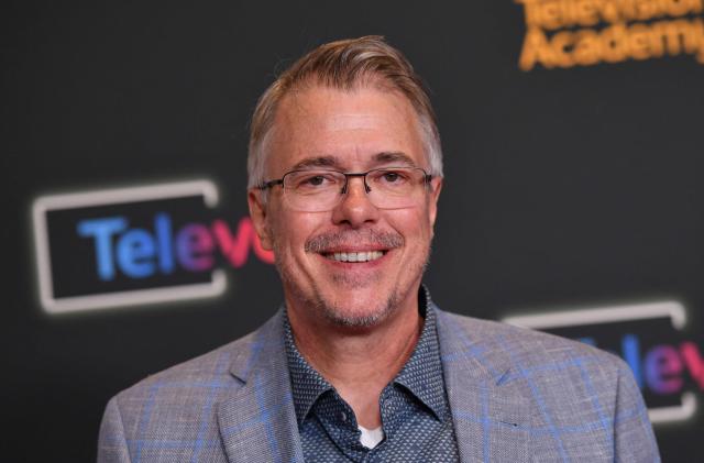 US writer Vince Gilligan attends the Television Academy's Inaugural Televerse Festival at JW Marriott LA Live in Los Angeles on August 16, 2026. (Photo by Chris Delmas / AFP)