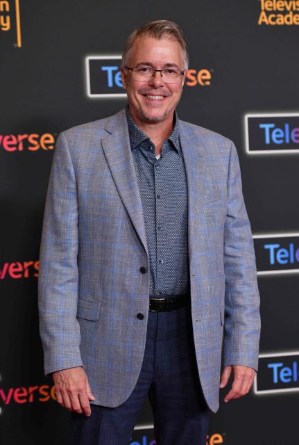 US writer Vince Gilligan attends the Television Academy's Inaugural Televerse Festival at JW Marriott LA Live in Los Angeles on August 16, 2026. (Photo by Chris Delmas / AFP)