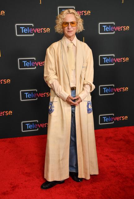 US costume designer Lou Eyrich attends the Television Academy's Inaugural Televerse Festival at JW Marriott LA Live in Los Angeles on August 16, 2026. (Photo by Chris Delmas / AFP)