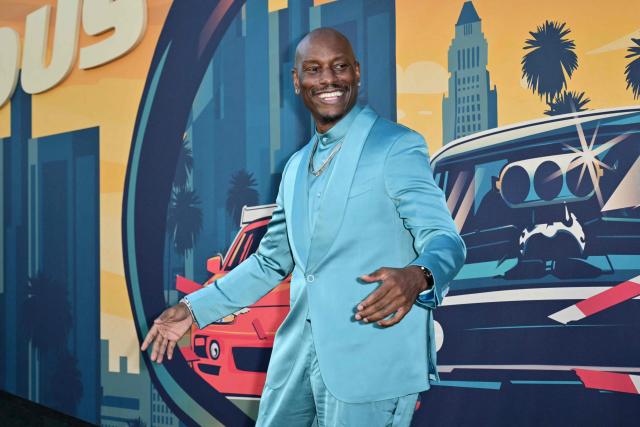 US actor and singer Tyrese Gibson arrives for the special screening of "The Fast and the Furious" in honor of its 25th anniversary at the Westwood Theater in Los Angeles, on August 17, 2026. (Photo by Frederic J. Brown / AFP)