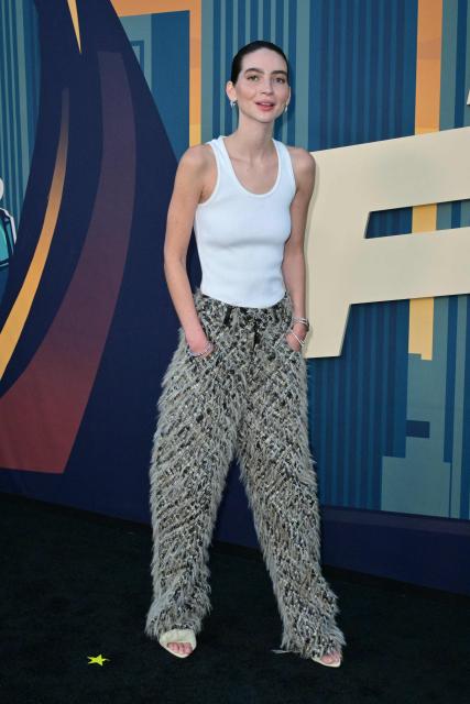 US model Meadow Walker arrives for the special screening of "The Fast and the Furious" in honor of its 25th anniversary at the Westwood Theater in Los Angeles, on August 17, 2026. (Photo by Frederic J. Brown / AFP)