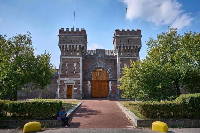 This photograph shows an exterior of the Haaglanden Penitentiary, where former Bosnian Serb army commander Ratko Mladic served his sentence, in The Hague on August 27, 2026. Ratko Mladic, the former Bosnian Serb military chief dubbed the "Butcher of Bosnia" for his role in the 1995 Srebrenica massacre, has died, Serbian state broadcaster RTS reported on August 27, 2026. (Photo by Phil Nijhuis / ANP / AFP) / Netherlands OUT