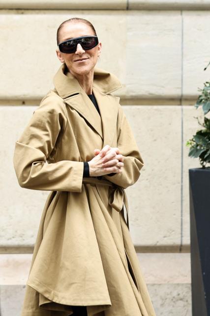 Canadian singer Celine Dion arrives at Hotel Le Royal Monceau in Paris on August 28, 2026, ahead of her series of concerts in the French capital. Celine Dion, 58, announced in late March, in a video and a message projected onto the Eiffel Tower, her return to the stage, in Paris, after six years away from the public, between the pandemic and persistent health problems. She has suffered since 2022 from stiff person syndrome, a rare and incurable neurological condition. (Photo by SIMON WOHLFAHRT / AFP)