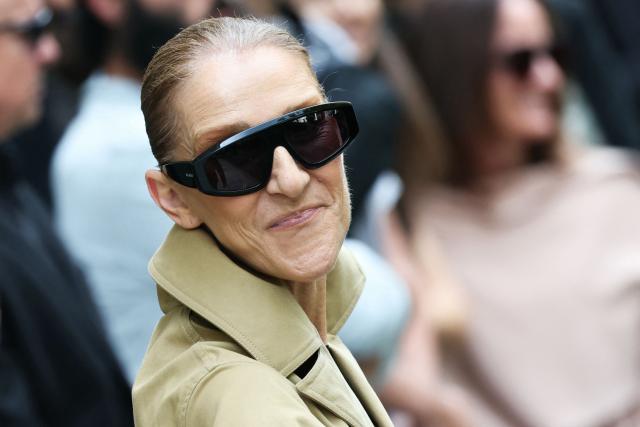 Canadian singer Celine Dion arrives at Hotel Le Royal Monceau in Paris on August 28, 2026, ahead of her series of concerts in the French capital. Celine Dion, 58, announced in late March, in a video and a message projected onto the Eiffel Tower, her return to the stage, in Paris, after six years away from the public, between the pandemic and persistent health problems. She has suffered since 2022 from stiff person syndrome, a rare and incurable neurological condition. (Photo by Thomas SAMSON / AFP)