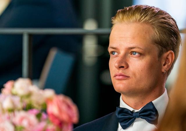 (FILES) This file photo taken on June 16, 2022 in Oslo, Norway, shows Marius Borg Høiby, son of Norwegian Crown Princess Mette-Marit. Marius Borg Hoiby, the son of Norway's queen, will be allowed to leave his house arrest for a rape conviction to attend the funeral of King Harald V, police said on August 31, 2026. (Photo by HAKON MOSVOLD LARSEN / NTB / AFP)