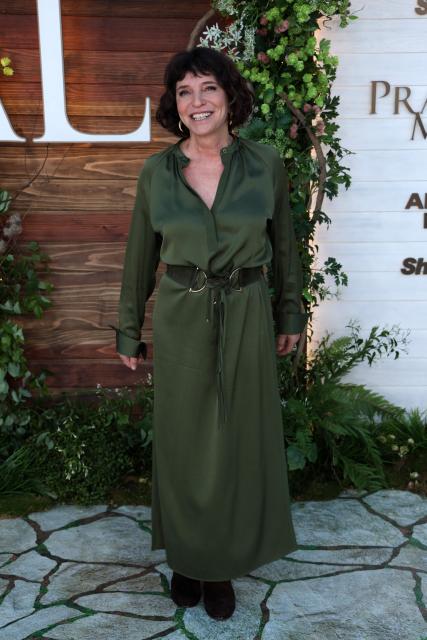 Danish director Suzanne Bier attends the US premiere of "Practical Magic 2" at Directors Village theatre in Los Angeles, on August 31, 2026. (Photo by VALERIE MACON / AFP)
