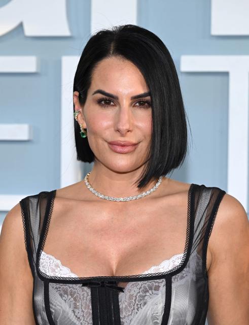 Cast member Ashley Earle attends the premiere of Netflix's reality TV series "Earle Meets World" at Netflix's Tudum Theater in Los Angeles on September 1, 2026. (Photo by LISA O'CONNOR / AFP)
