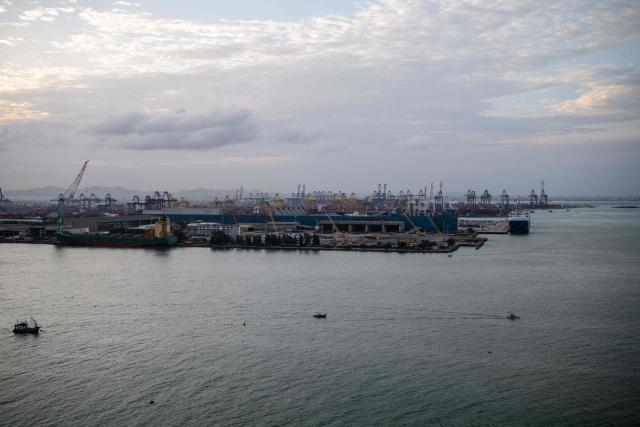 A general view shows Laem Chabang Port, near the city of Pattaya on September 2, 2026. (Photo by ANTHONY WALLACE / AFP)