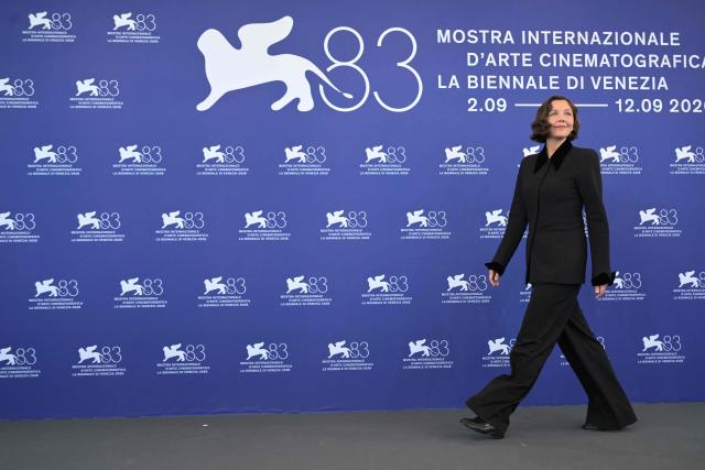 The President of the Jury, US actress Maggie Gyllenhaal, attends a photocall at the 83rd International Venice Film Festival, at Venice Lido on September 2, 2026. (Photo by Tiziana FABI / AFP)