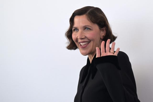 The President of the Jury, US actress Maggie Gyllenhaal, attends a photocall at the 83rd International Venice Film Festival, at Venice Lido on September 2, 2026. (Photo by Tiziana FABI / AFP)