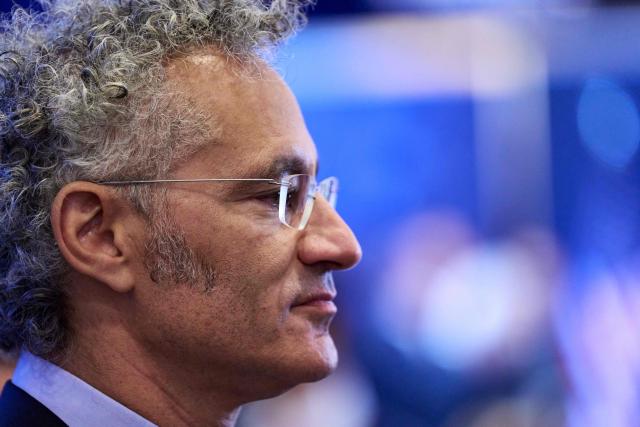 Palantir CEO Alex Karp attends the G20 innovation ministerial in Chapel Hill, North Carolina, on September 2, 2026. (Photo by Matt RAMEY / AFP)